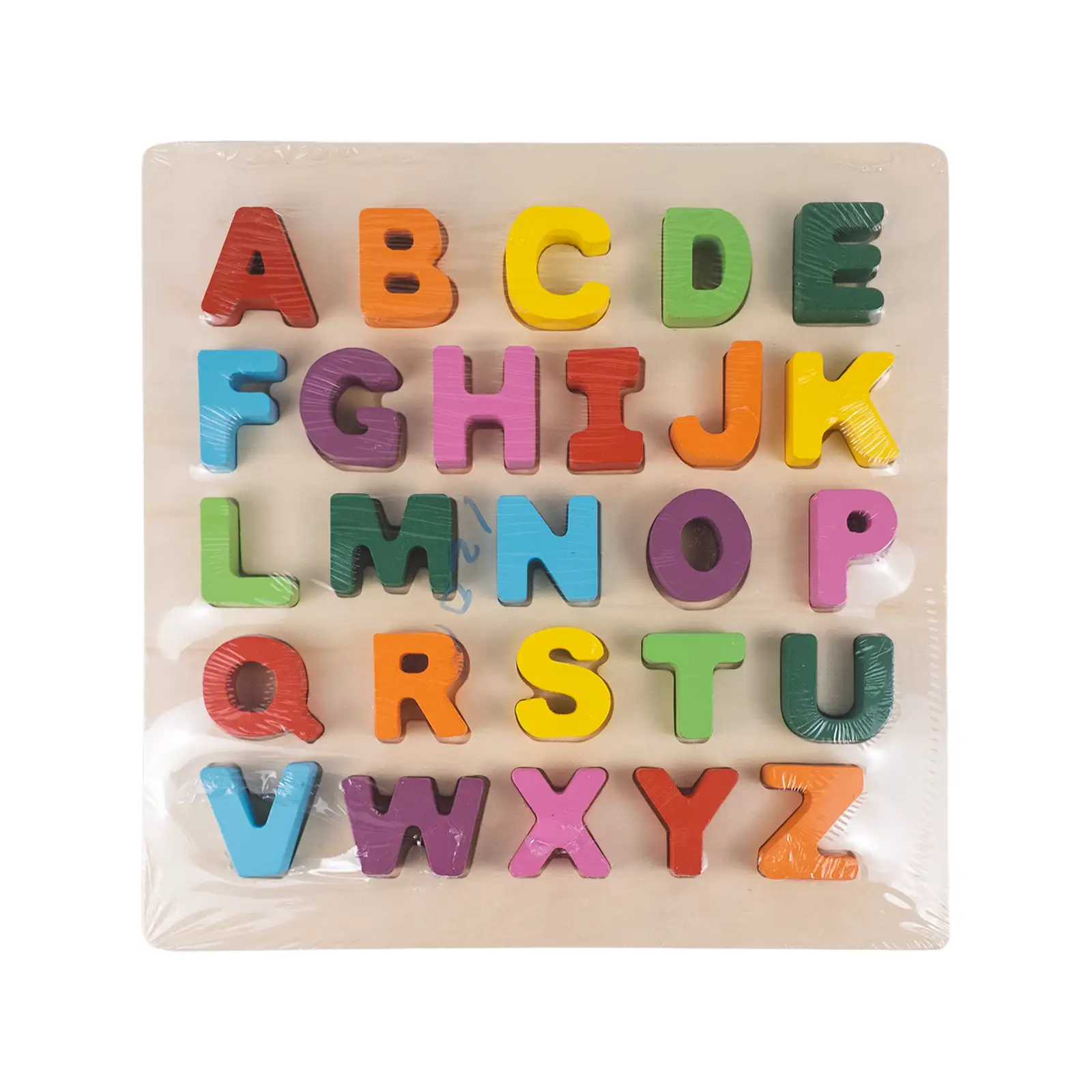 Wooden Alphabet Puzzle – Uppercase ABCs