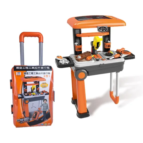 Tool Playset With Suitcase Trolley
