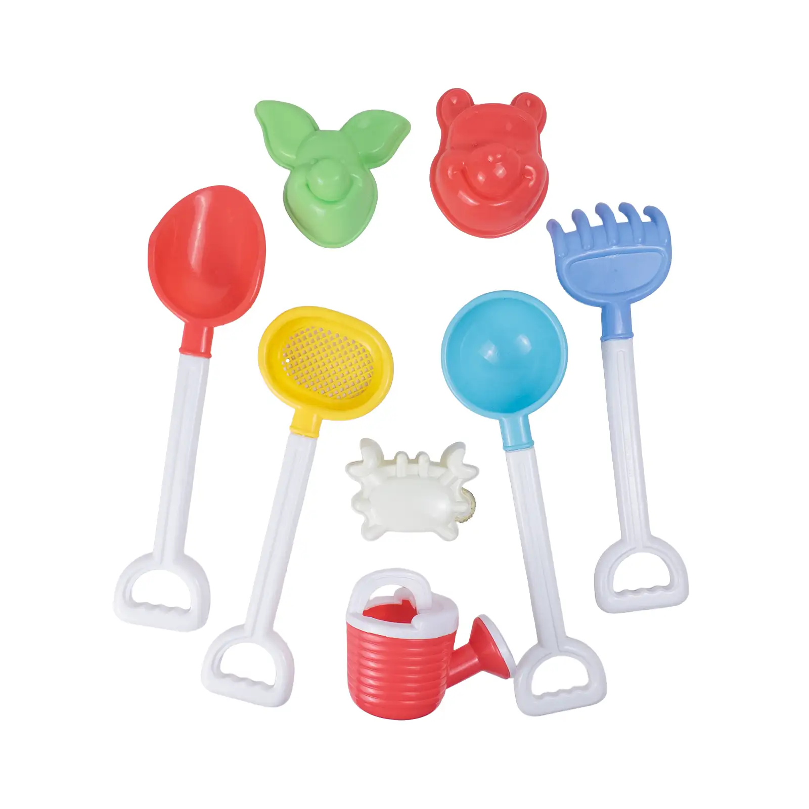9-Piece Beach Tool Kit with Animal Molds
