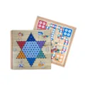 4-in-1 Wooden Multi-Board Game Set 4-in-1 Wooden Multi-Board Game Set