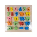 Wooden Numbers & Counting Puzzle Wooden Numbers & Counting Puzzle