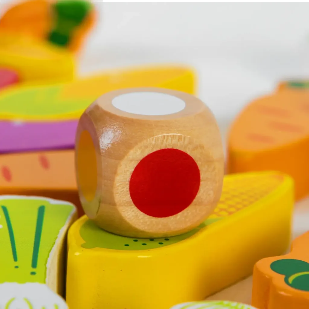 Preschool Education Vegetable Building Blocks.