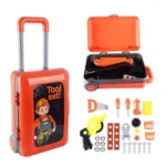 Tool Playset With Suitcase Trolley