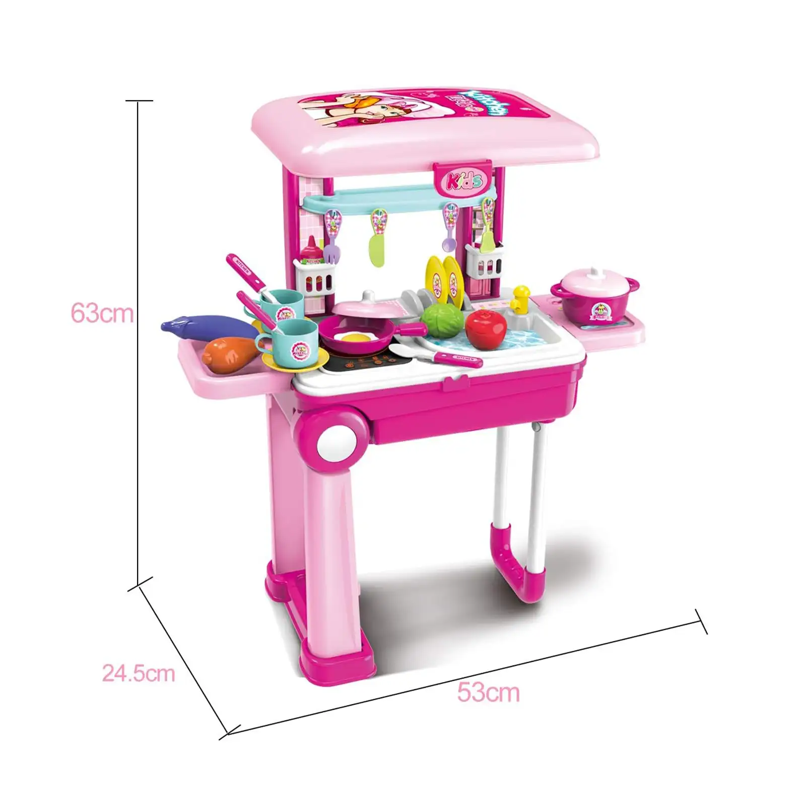 Kitchen Toy Suitcase Set