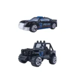 Police Cars Toy Set