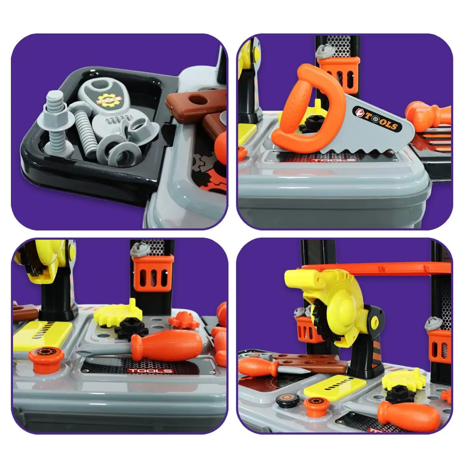 Tool Playset With Suitcase Trolley