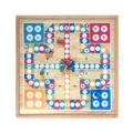 4-in-1 Wooden Multi-Board Game Set 4-in-1 Wooden Multi-Board Game Set