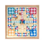 4-in-1 Wooden Multi-Board Game Set