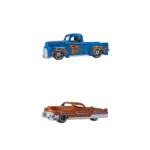Vintage Metal Cars 4 Pcs Vehicles