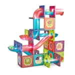 Magnetic DIY Building Blocks Playset Activity Blocks (83 pieces)