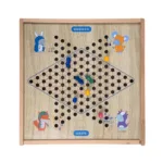 4-in-1 Wooden Multi-Board Game Set
