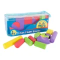 Foam Building Blocks 52-Piece Non-Toxic Foam Building Blocks for Kids 3+ – NOQ Maldives