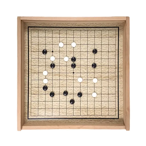 4-in-1 Wooden Multi-Board Game Set