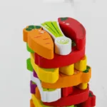 Preschool Education Vegetable Building Blocks.