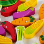 Preschool Education Vegetable Building Blocks.