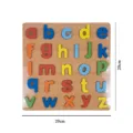 Lowercase Alphabet Wooden Puzzle Lowercase Alphabet Wooden Puzzle