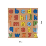 Lowercase Alphabet Wooden Puzzle