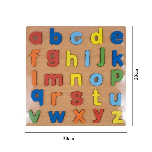 Lowercase Alphabet Wooden Puzzle