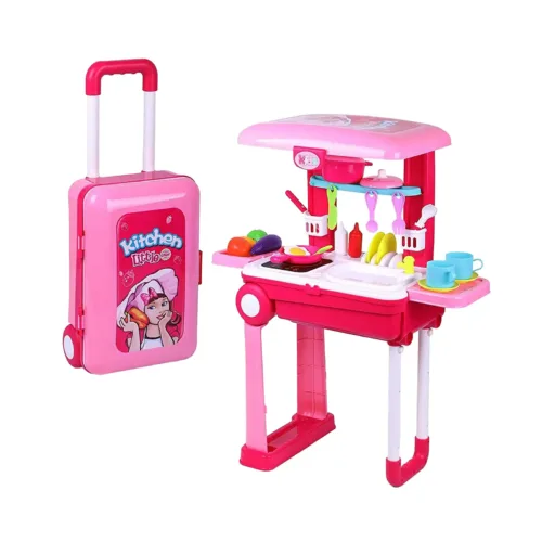 Kitchen Toy Suitcase Set