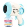Bubble Gun for Kids Toys Bubble Machine LED Bubble Gun with 8-Hole Rotating Nozzle – Blue – NOQ Maldives