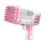 Bubble Guns 36 Holes 36-Hole Automatic Bubble Gun with LED Lights – Pink – NOQ Maldives