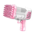 36-Hole Automatic Bubble Gun with LED Lights – Pink – NOQ Maldives