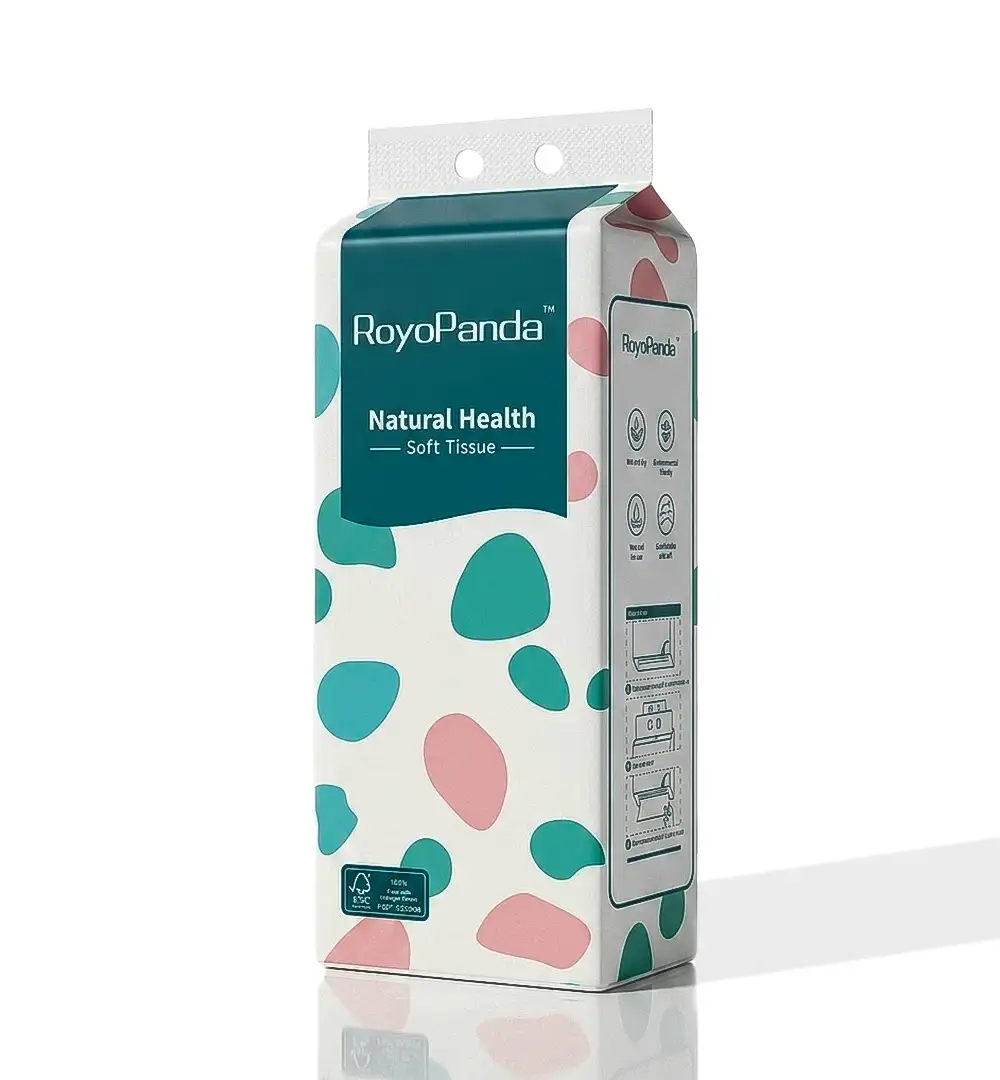 Hanging Bamboo Facial Tissue