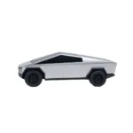 Scale: 1:14 Large Scale Drive System: 4x4 (4-Wheel Drive) Frequency: 27MHz 4-Channel Control Design: Futuristic "Cyberpunk" geometric aesthetic with metallic silver finish. Special Features: Integrated LED front light bar, rugged off-road tires, and realistic 4x4 suspension.