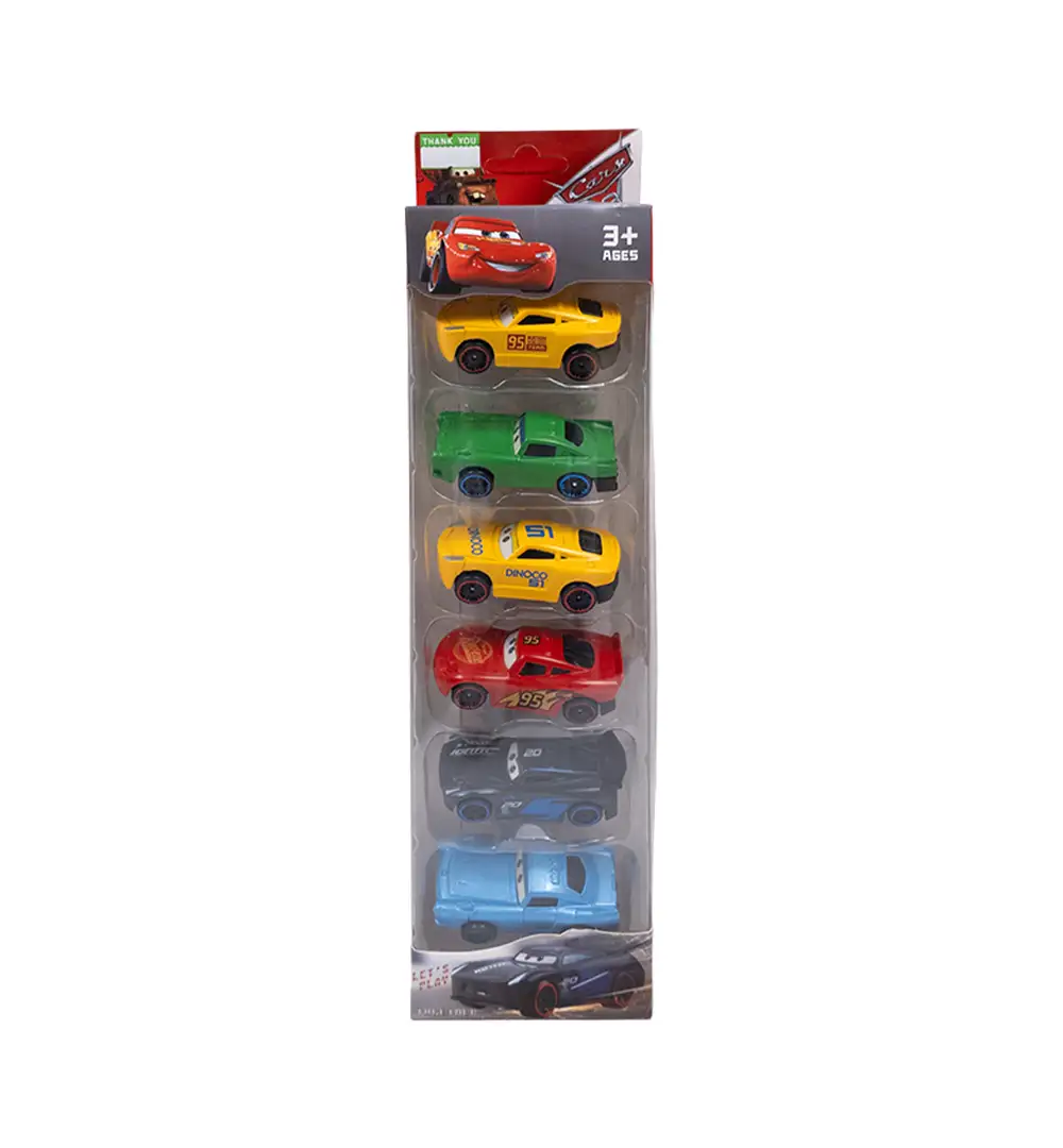 Disney Pixar Cars 6-piece diecast set