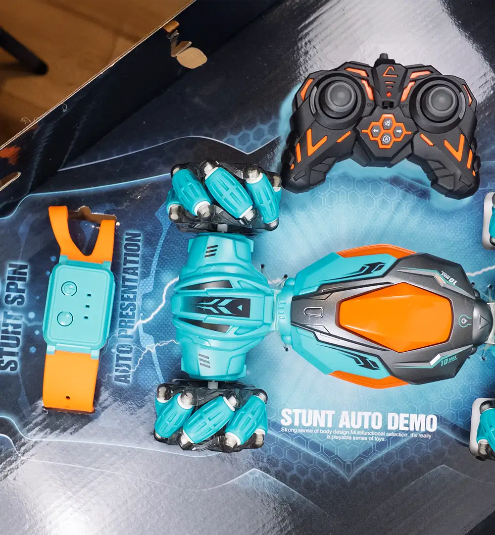 Hand-Controlled Remote Control Drift Car with 360° Rotation & Lights