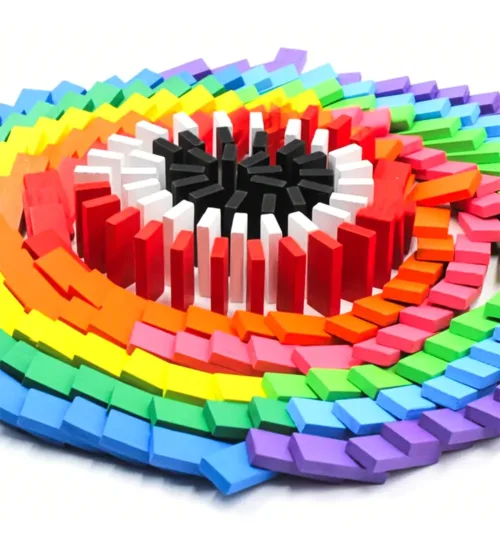 123pcs Domino Mechanism Set