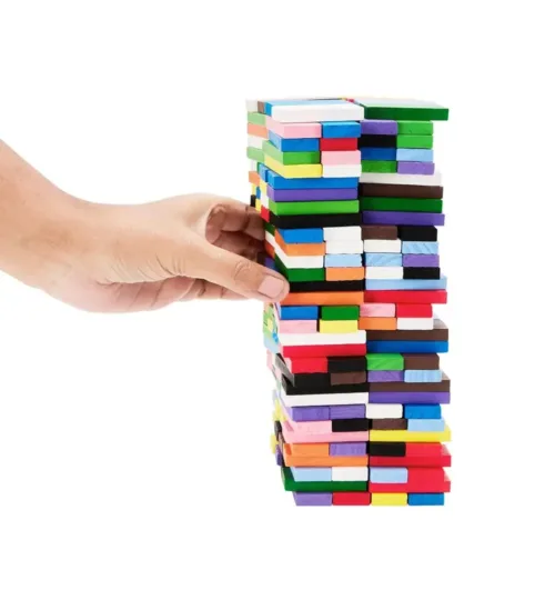 123pcs Domino Mechanism Set