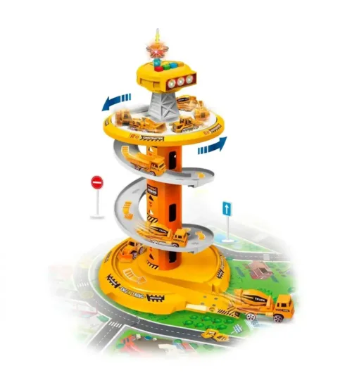 Engineering Circulation Garage Playset 26-piece construction toy