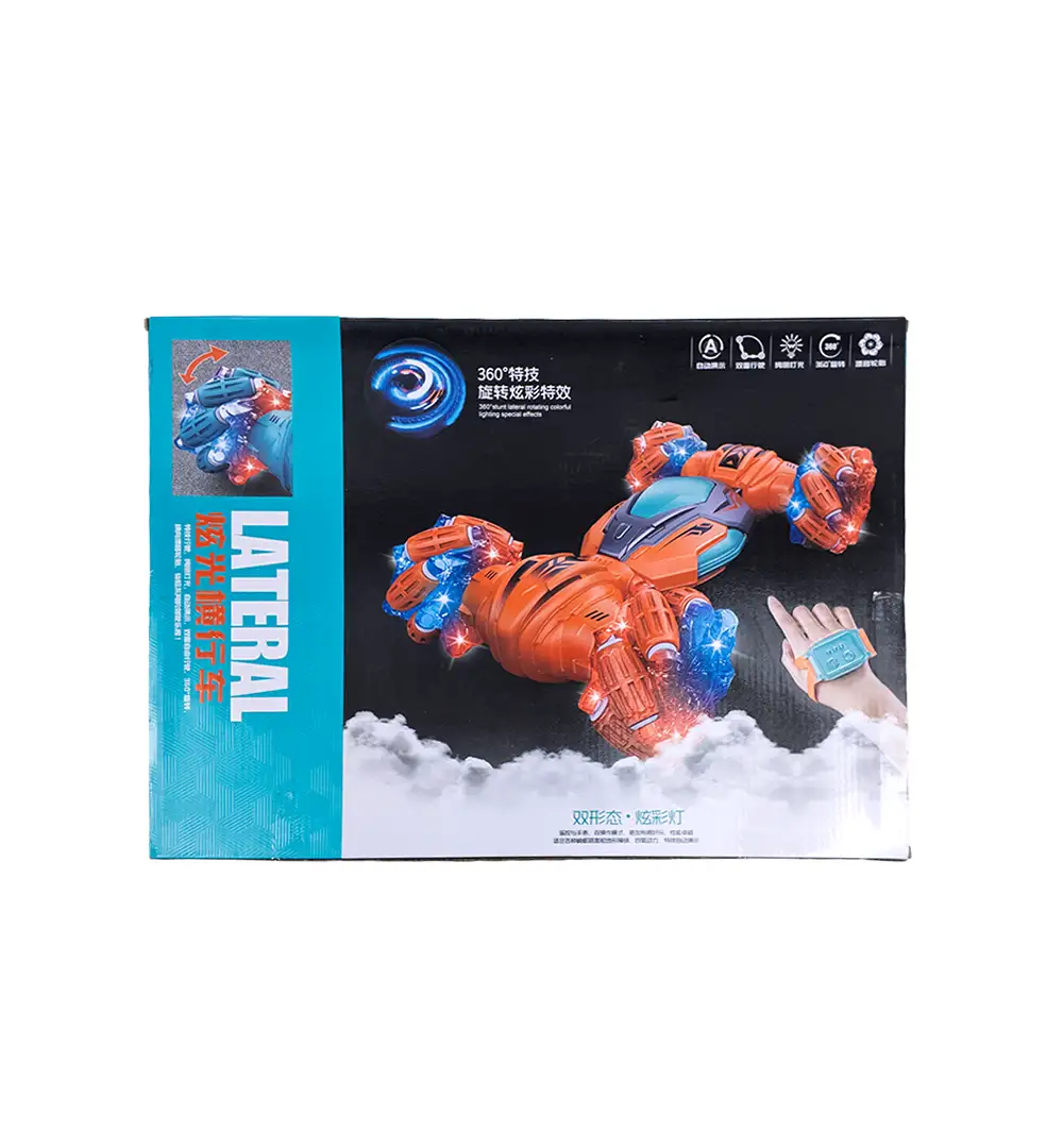 Hand-Controlled Remote Control Drift Car with 360° Rotation & Lights