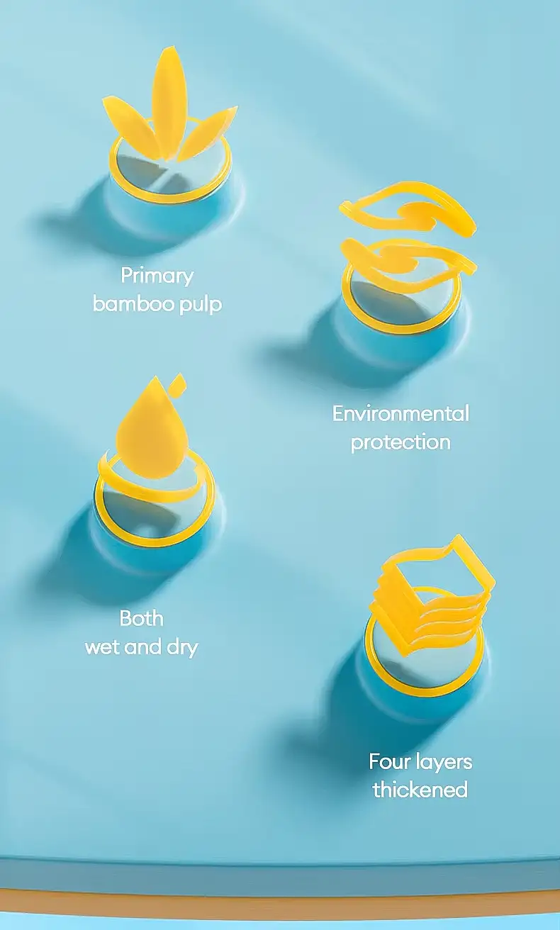 Hanging Bamboo Facial Tissue