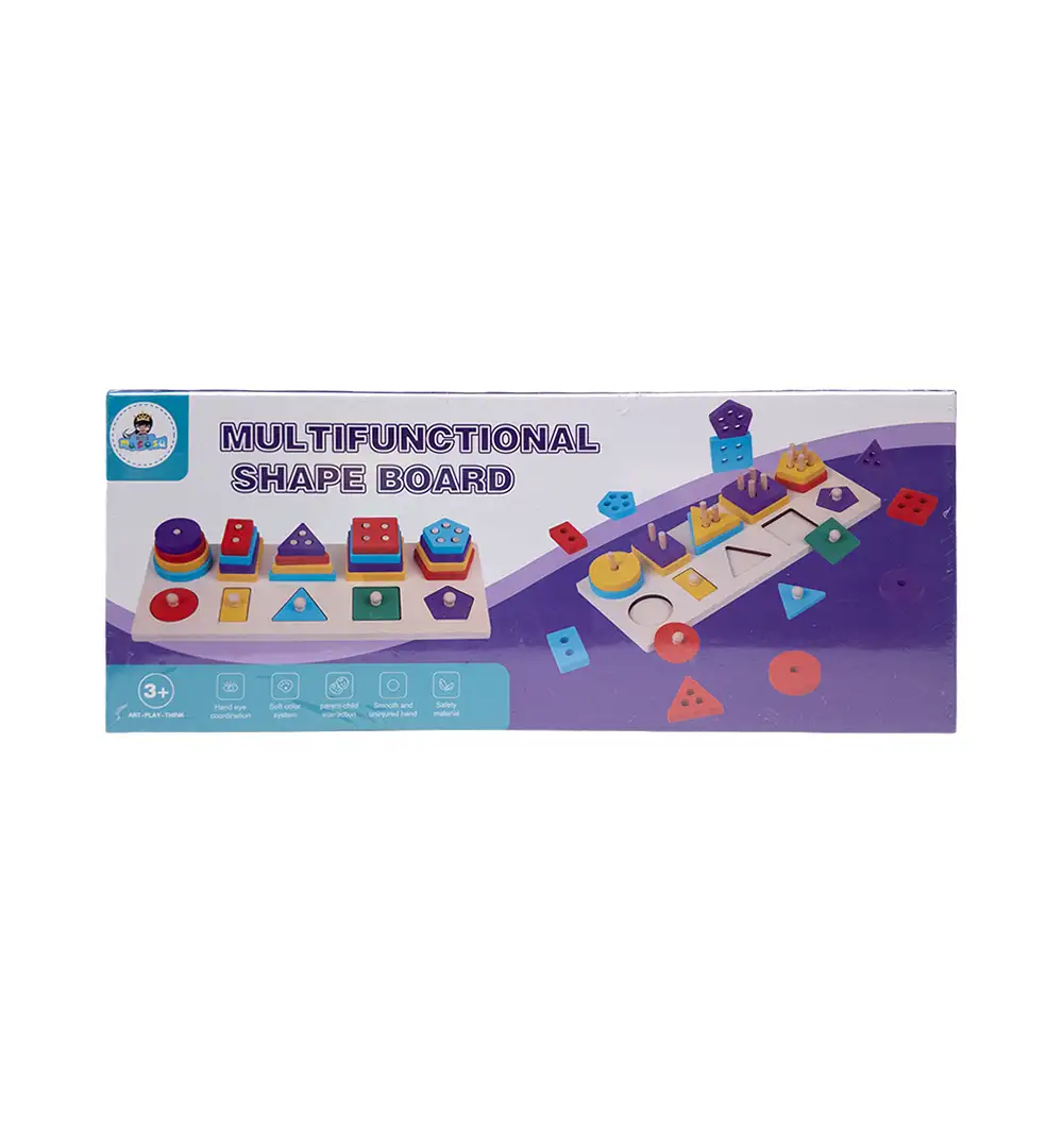 Multifunctional Wooden Shape Board