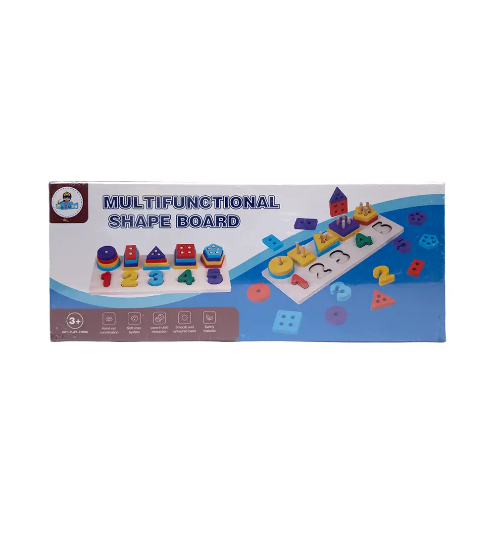 Multifunctional Wooden Shape Board.