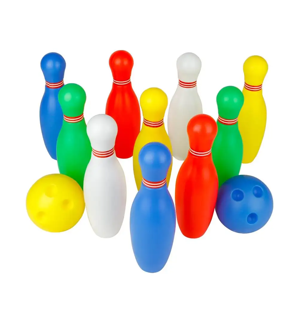 plastic bowling set