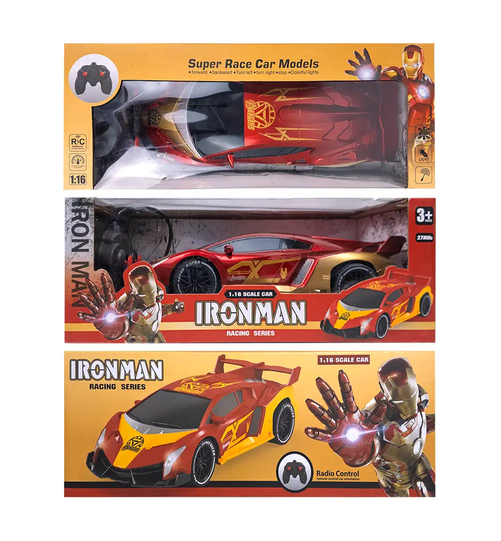 Iron Man Remote Control Racing Car