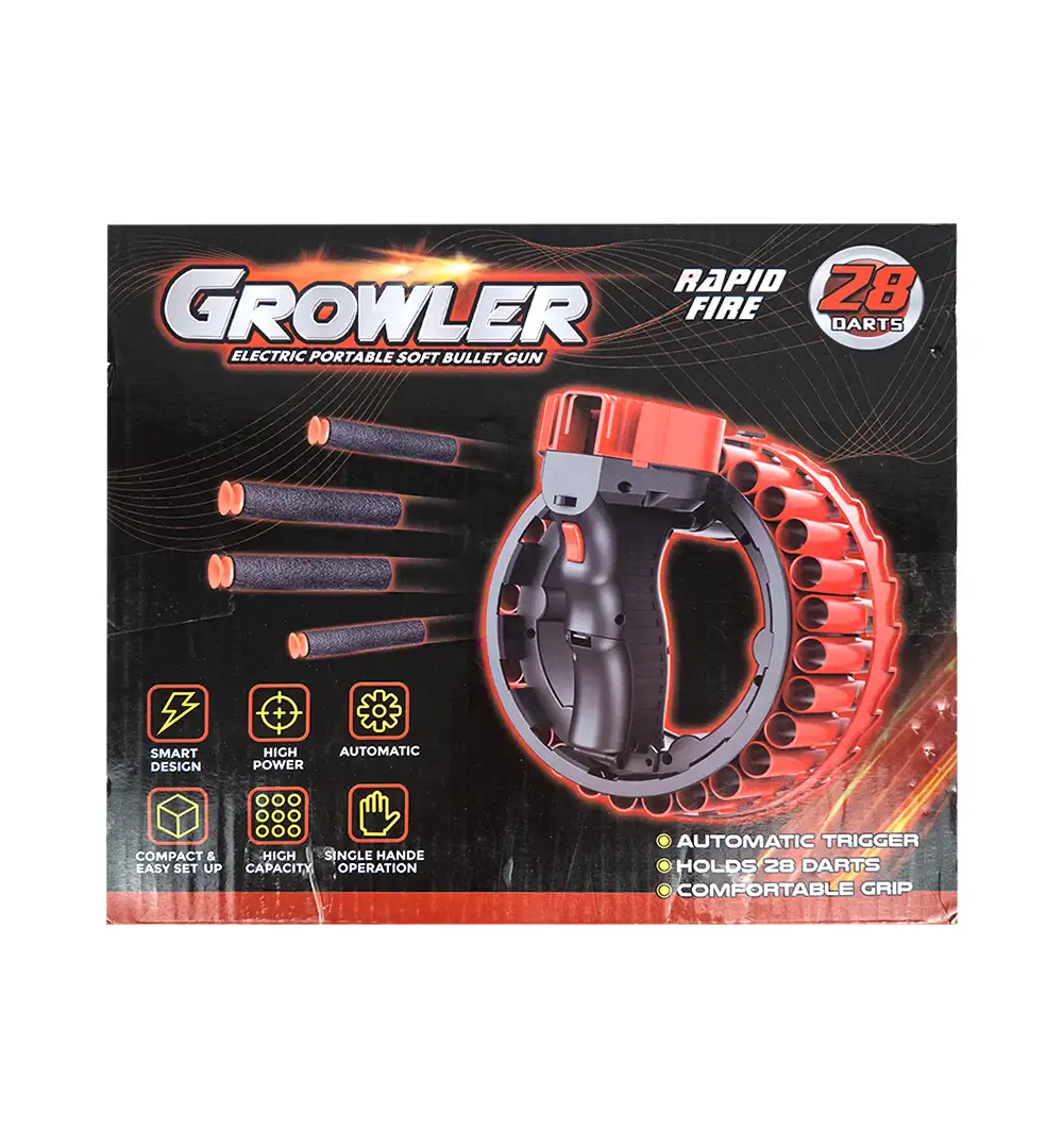 Growler Electric Portable Soft Bullet Gun