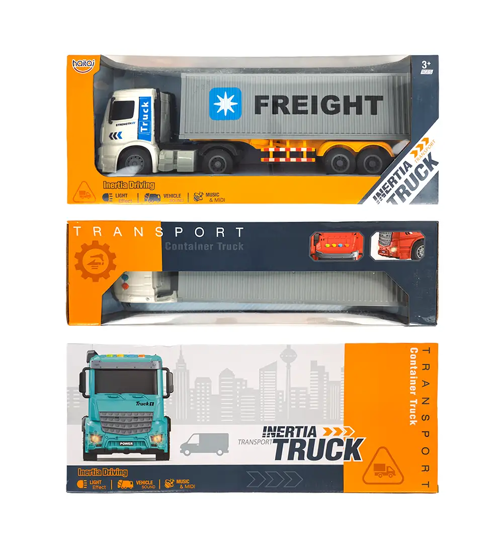 Large Freight Semi-Truck for Kids
