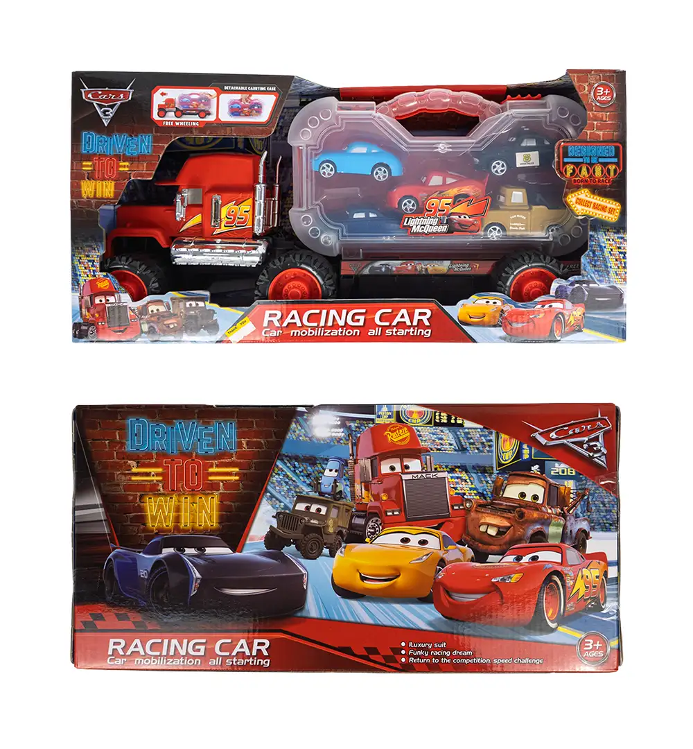 2-in-1 Lightning McQueen Racing Hauler