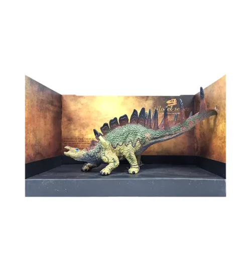 Miragaia Longicollum (Stegosaurid) Dinosaur Realistic Figure – Medium
