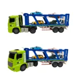 Car Carrier Truck Toy with 4 Mini Die-Cast Cars