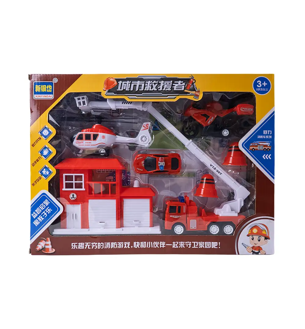 fire rescue toy set