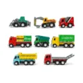Mini Construction & Logistics Vehicle Toy Set (8-Piece) Mini Construction & Logistics Vehicle Toy Set (8-Piece)