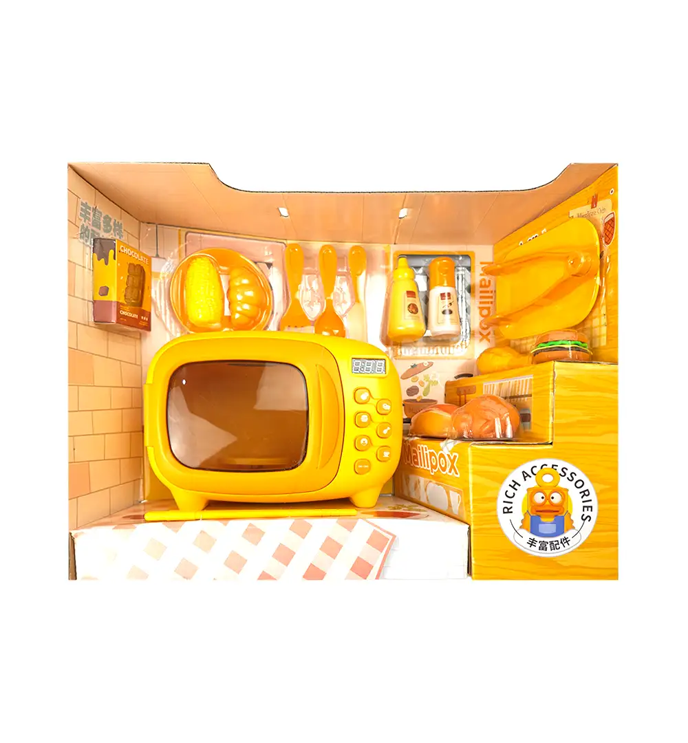 Toy Microwave Oven Kitchen Set