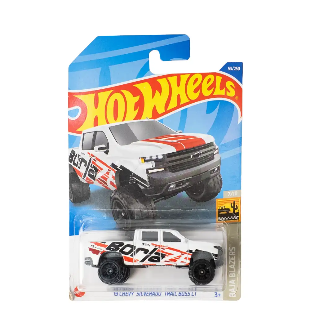 Hot Wheels Baja Blazers Series - '19 Chevy Silverado Trail Boss LT