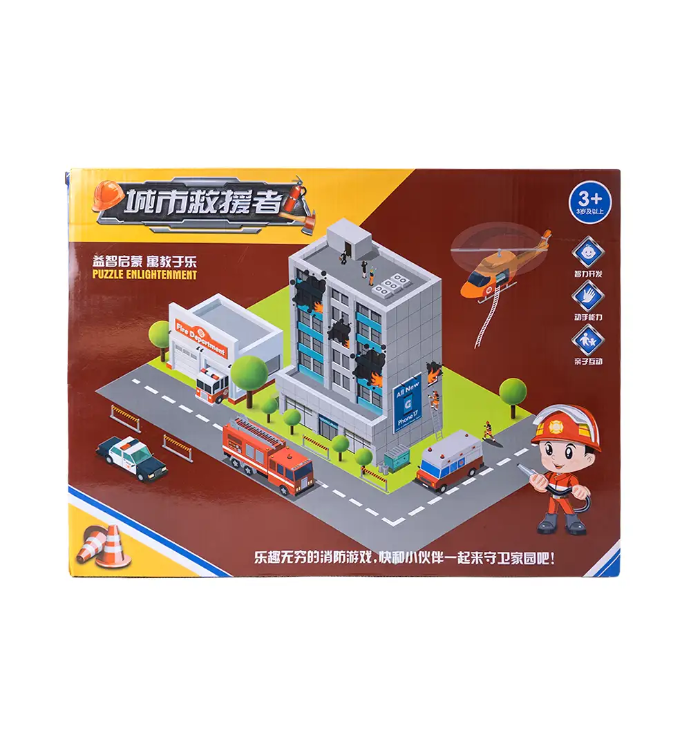 fire rescue toy set