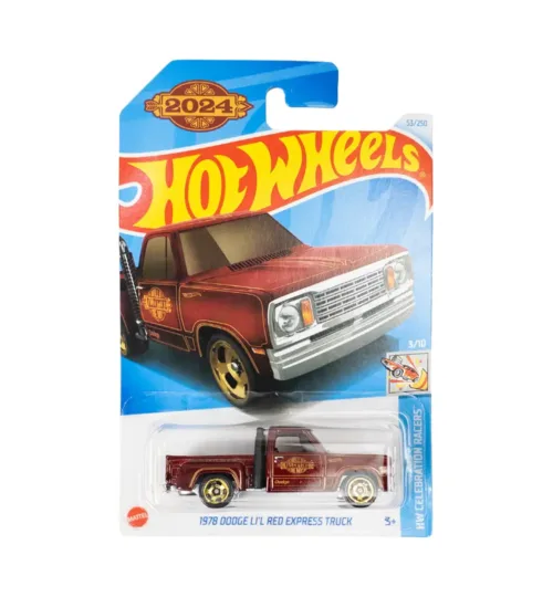 Hot Wheels Celebration Racers Series - 1978 DODGE LI'L RED EXPRESS TRUCK